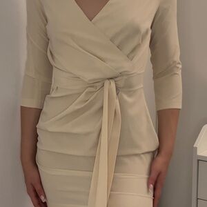 Beige dress